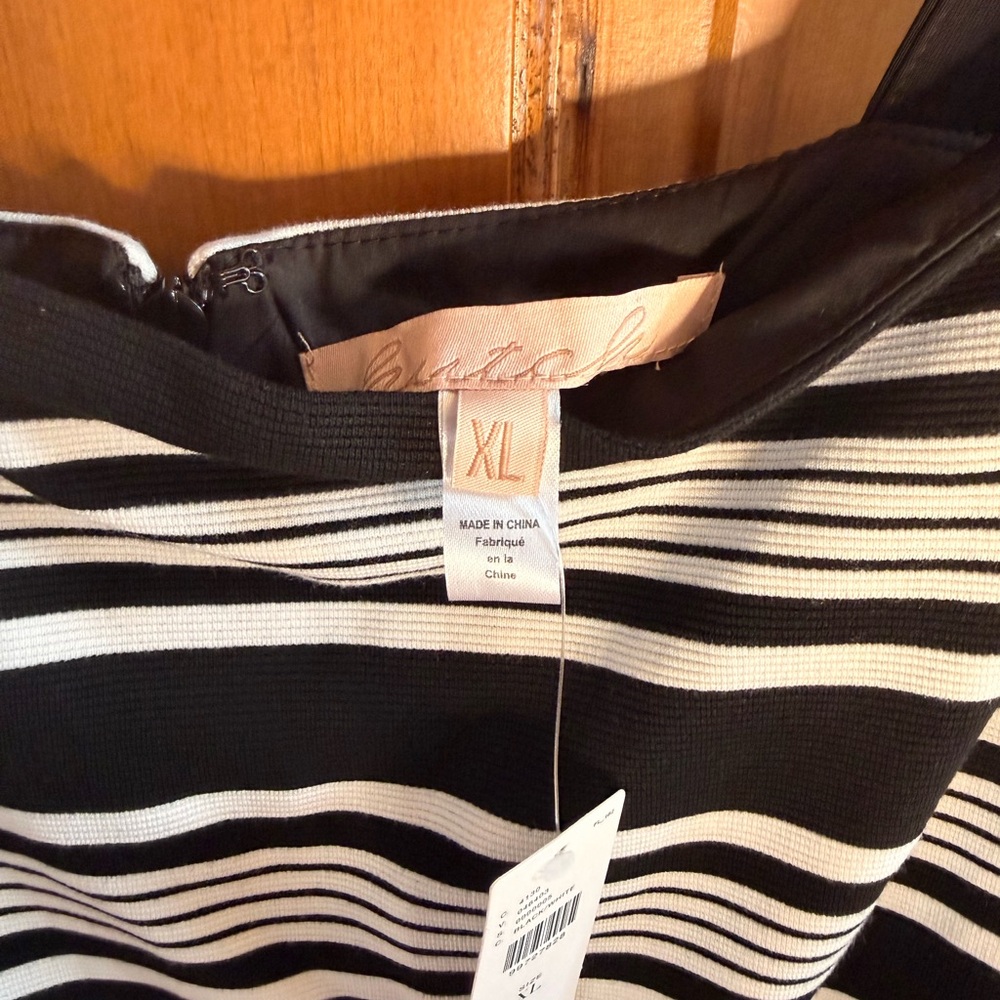 NWT Hutch Sleeveless Square Neck Knit Mini Dress - Picture 6 of 8